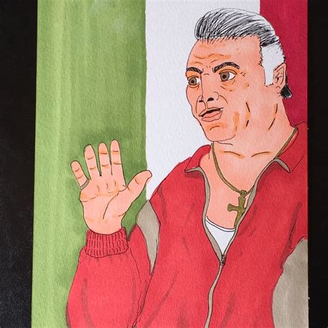 Paulie Walnuts: A Sopranos Illustration