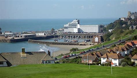 Folkestone Seaside Town Coastal Resort Harbor Town And Map Britannica