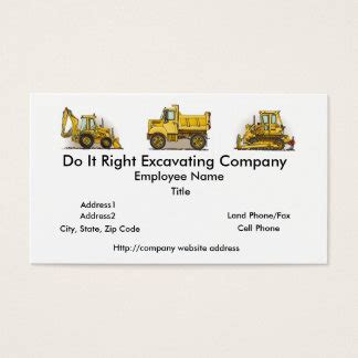 Dump Truck Business Cards & Templates | Zazzle