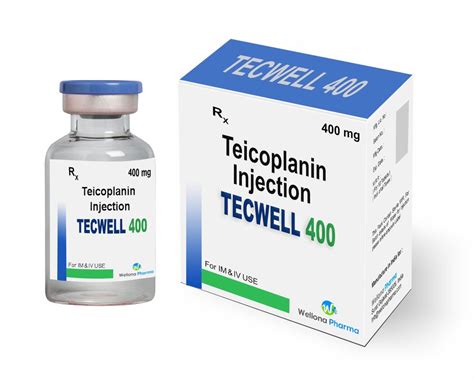 Tecwell Teicoplanin 400mg Injection For Hospital At Rs 1500 Piece In Surat