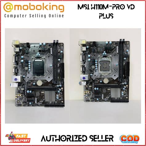 MSI H110M PRO VD PLUS Desktop 7TH GEN Motherboard H110 Socket LGA 1151