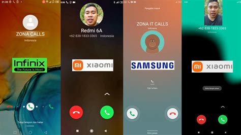 INFINIX HOT 10 VS REDMI 6A VS XIAOMI N10 VS SAMSUNG J6 Incoming Calls