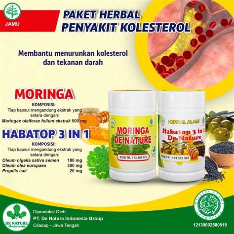 Jual Obat Herbal Kolesterol Darah Tinggi Hipertensi Maag Asam