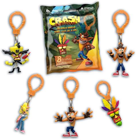 Crash Bandicoot Just Toys Llavero Mx Juguetes Y Juegos