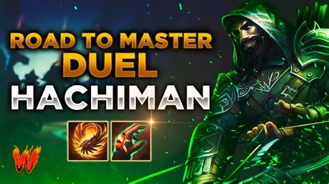 Hachiman El Snowball De Los Adcs Warchi Smite Road To Master Duel