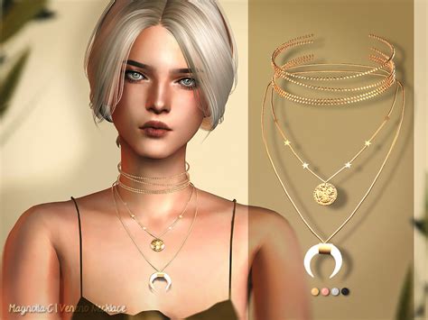 The Sims Resource Magnolia C Veneno Necklace