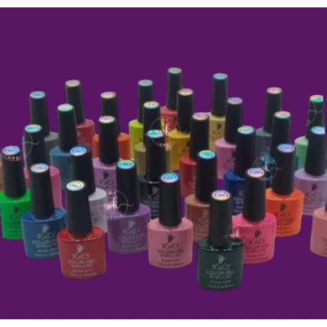 Esmalte Em Gel 10ml Unhas Manicure Kands R 8 00 Shopee Brasil