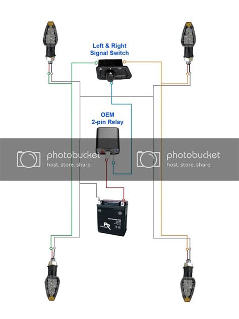 3 Pin Electronic Flasher Relay Wiring Diagram Flasher Unit 3