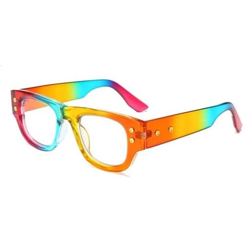 Lunette Anti Lumiere Bleue Rectangulaire Pour Femme Lunettes De