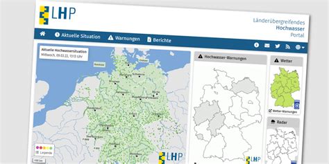 Neue Funktion Zur Hochwasserwarnung Im L Nder Bergreifenden