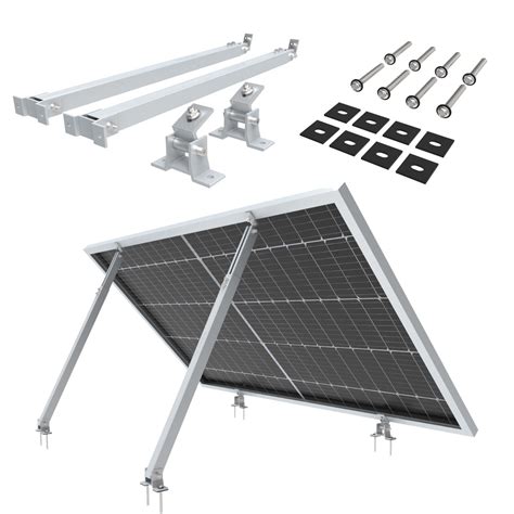 Nuasol Aufständerung Solarmodul Halterung Balkonkraftwerk Flachdach