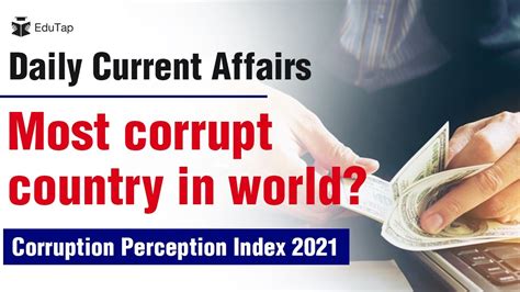 Corruption Perception Index 2021 Pib Current Affairs Rbi Grade B