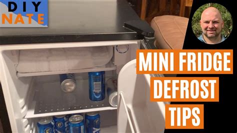 How To Easily Defrost A Mini Fridge With Ice Built Up In Freezer