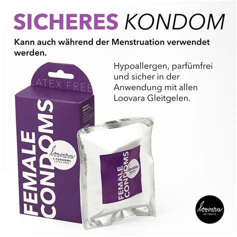 Loovara Frauenkondome Latexfrei St Ck Female Condoms Latex Free