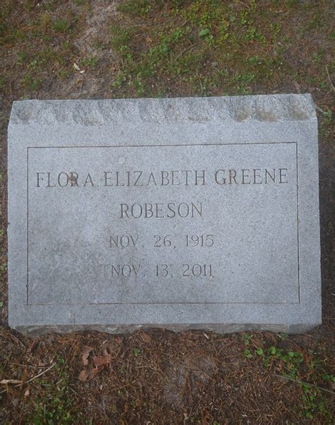 Flora Elizabeth Greene Robeson 1915 2011 Mémorial Find a Grave