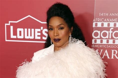 Angela Bassett Shines In Gold Peep Toe Heels And Feathered Suit At Aafca Awards 2023 Flipboard