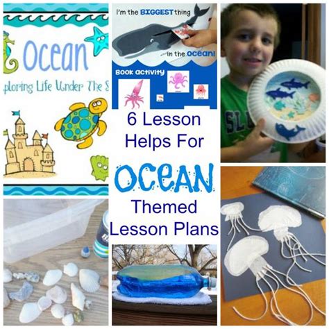 6 Lesson Helps For Ocean Themed Lesson Plans Lesson Plans