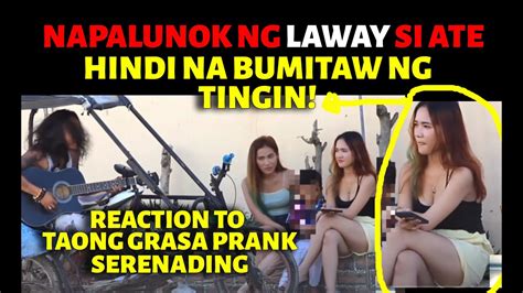 NAPALUNOK NG LAWAY SI ATE DI NA BUMITAW NG TINGIN TAONG GRASA