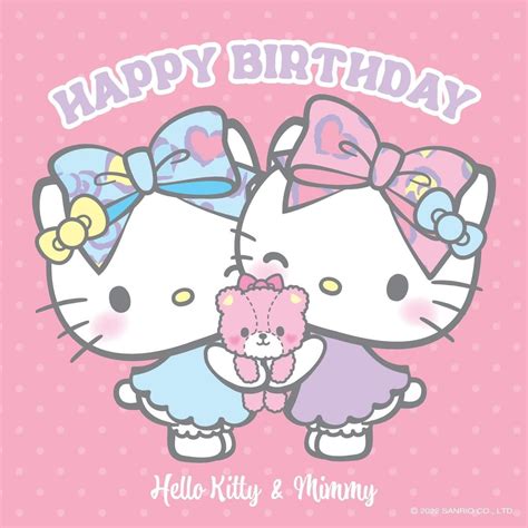 Happy birthday Hello Kitty & Mimmy! : r/sanrio