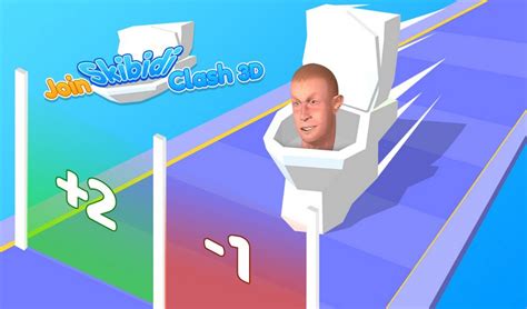 Join Skibidi Clash 3D: Parkour and Camera Battles