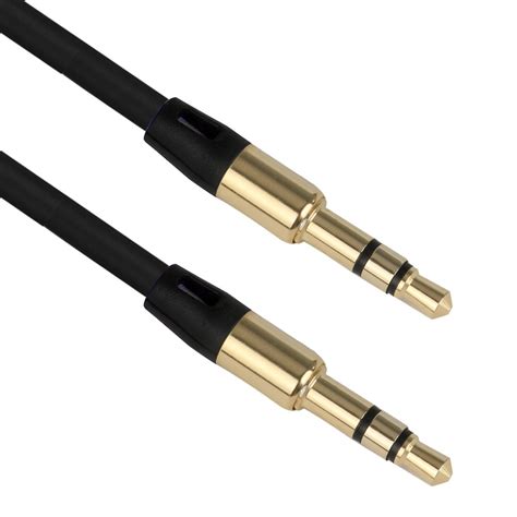 Hot Sale 3.5mm Auxiliary Aux Cable Audio Cable Male To Male Flat Aux ...