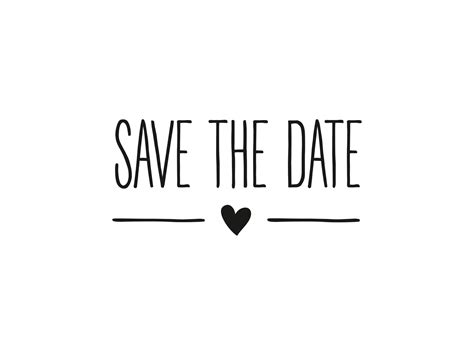 Stempel SAVE THE DATE 158 InLiebe Papeterie