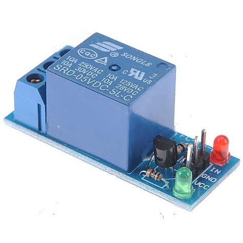 Dc 5v 1 Channel Low Level Trigger Relay Module