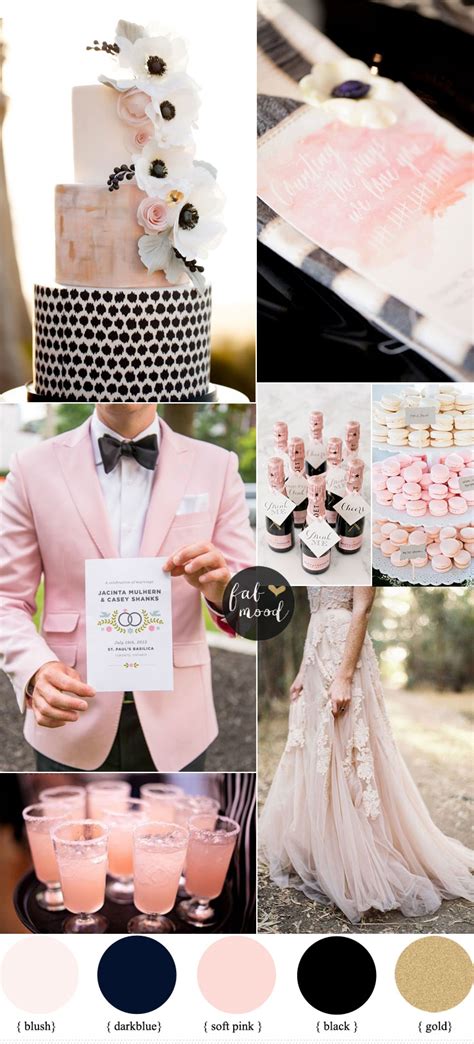 Blush Pink Wedding Theme 36 Pretty Blush Pink Color Combinations