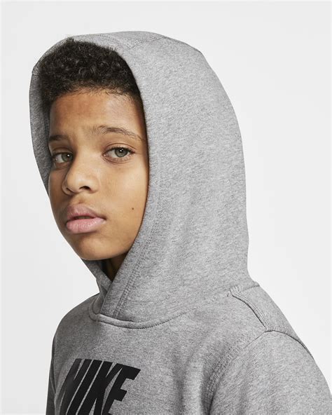 Nike Sportswear Club Fleece Older Kids Pullover Hoodie Nike Il