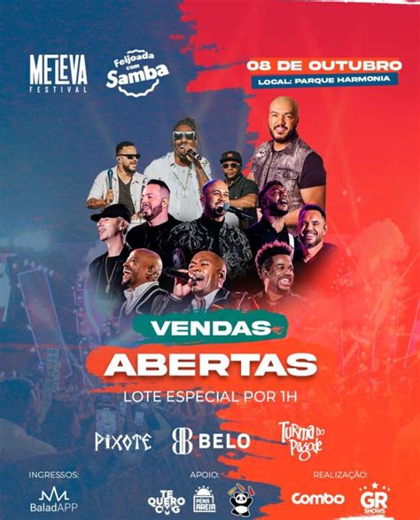 D O Play Feijoada Samba Acontece Neste Domingo Em Porto Alegre