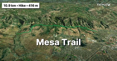 Mesa Trail Outdoor map and Guide | FATMAP