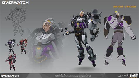 Artstation Overwatch Skin Design Fan Art