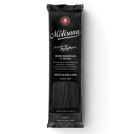 Spaghetti Al Nero Di Seppia La Molisana G Mediterranean Wholesale