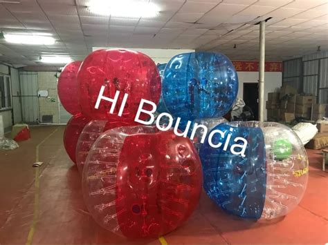 Pelota De F Tbol Inflable De Pvc De Mm Burbuja De F Tbol Zorb