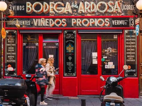 Los 20 Mejores Bares De Madrid Para Comer Y Beber Mapa