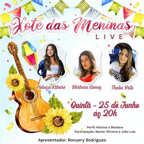 Xote Das Meninas Cantoras Cratenses Far O Live Junina Nesta Quinta