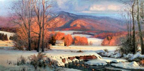 127 Michael Godfrey Late Evening Light Shenandoah Valley River Art