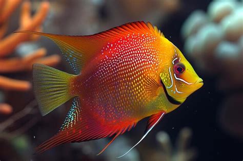 Premium Photo | Fish types for aquarium tropical species