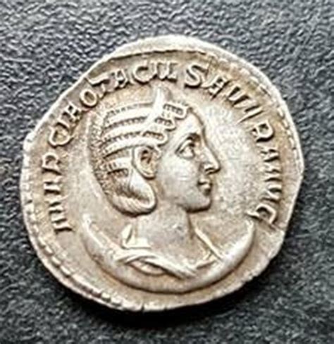 Roman Empire - Otacilia Severa Silver Antoninianus - Catawiki