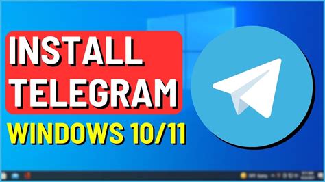 How To Install Telegram On Windows 1011 Pc Youtube