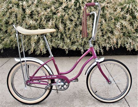 Sold 1967 SCHWINN STINGRAY SLIK CHIK BICYCLE Archive Sold Or