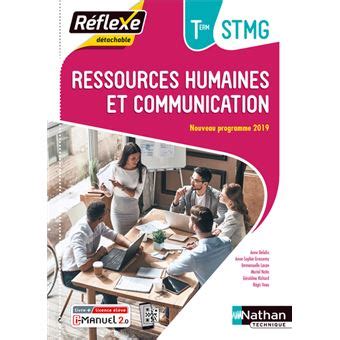 Ressources humaines et communication Term STMG Pochette Réflexe Livre