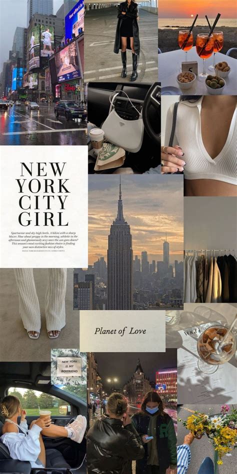 Nyc Girl Aesthetic Vision Board Wallpaper Nyc Wallpaper New York