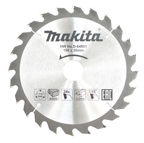 MAKITA piła tarcza do drewna 190x30 24 zeby D 64951 Cena Opinie