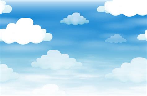 Sky Clouds Background Clip Art