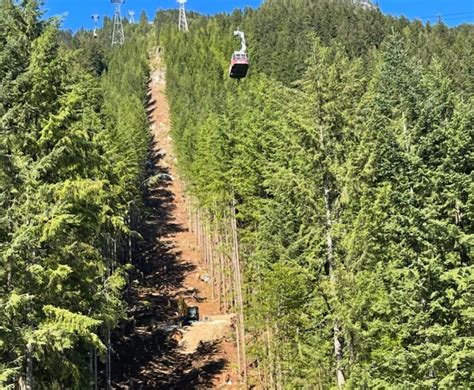 Grouse Mountain S New Gondola From The Parking Lot To Open Next Winter