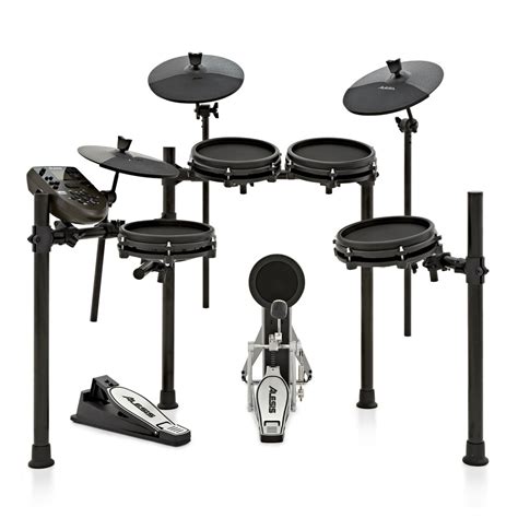 Alesis Nitro Bater A Electr Nica Con Parches De Malla Seminuevo