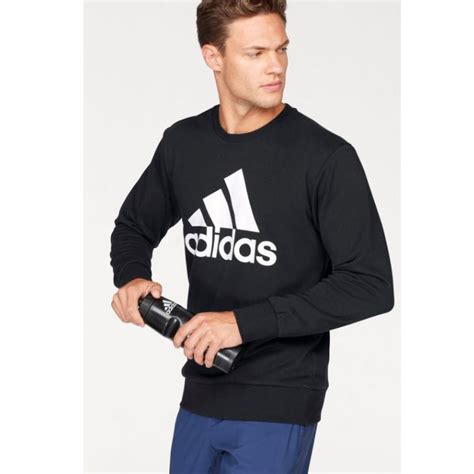 Sweat Col Rond Manches Longues Homme Essentials Big Logo Adidas