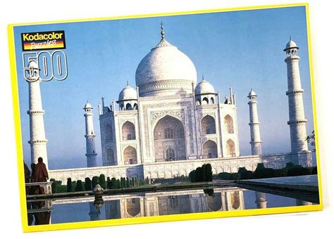 Vintage 1999 Kodacolor Taj Mahal India 500 Piece Jigsaw Puzzle New