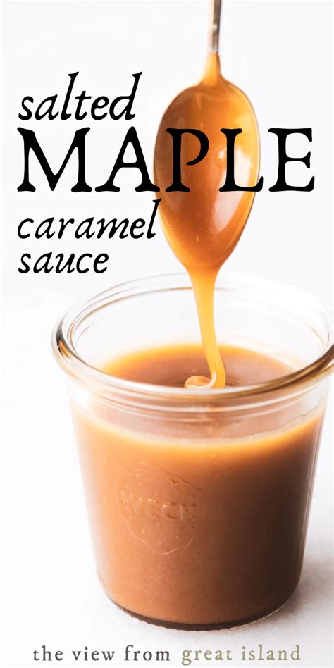 Salted Maple Caramel Sauce Easy Recipe Artofit